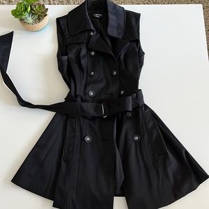 BEBE Sleeveless Coat Dress or Top! Size XS!